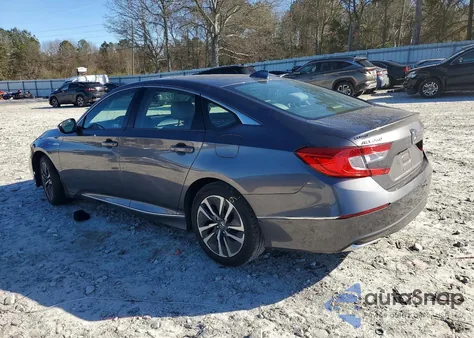 2019 Honda Accord Hybrid Ex из США, поврежденный, VIN 1HGCV3F44KA008935